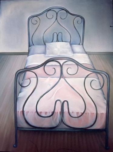 Tina's bed - 30"x 40" Private Collection